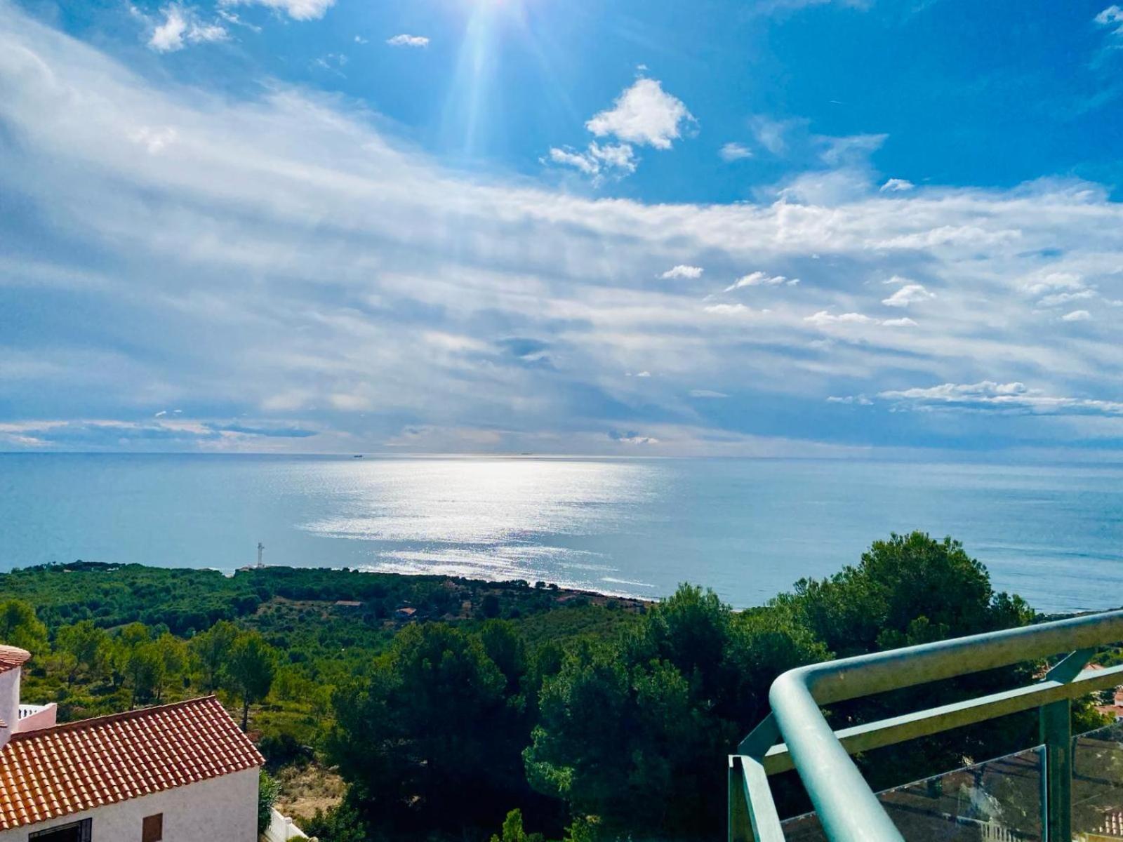 Precioso ático en la Sierra de Irta Apartamento Alcossebre Exterior foto