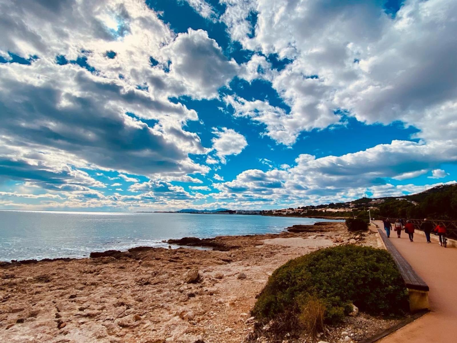 Precioso ático en la Sierra de Irta Apartamento Alcossebre Exterior foto