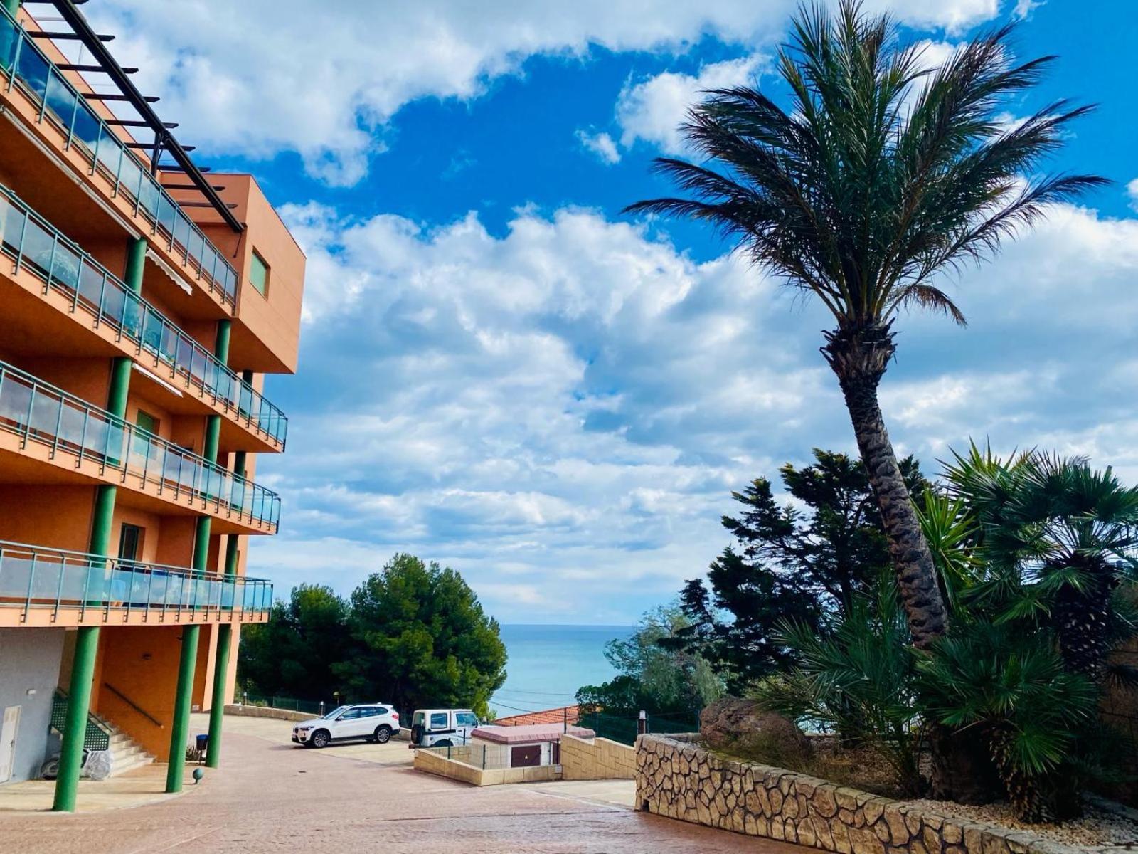 Precioso ático en la Sierra de Irta Apartamento Alcossebre Exterior foto