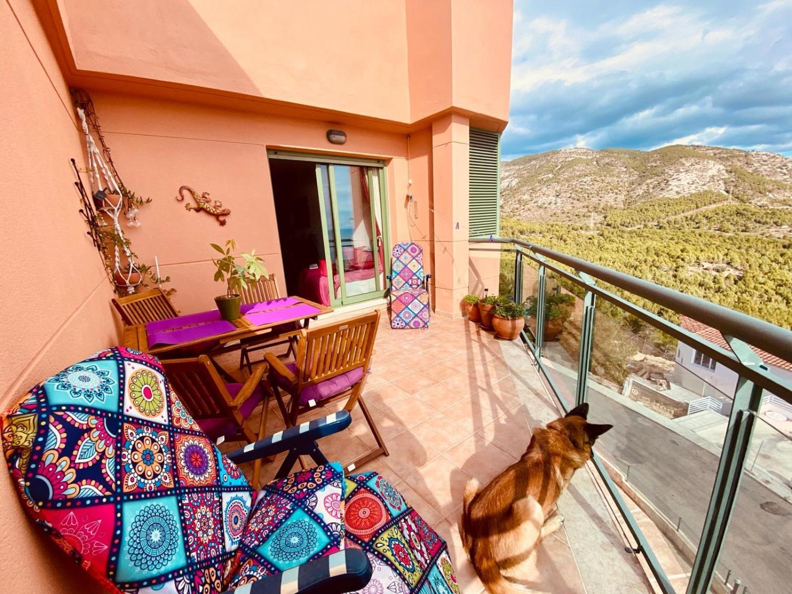 Precioso ático en la Sierra de Irta Apartamento Alcossebre Exterior foto