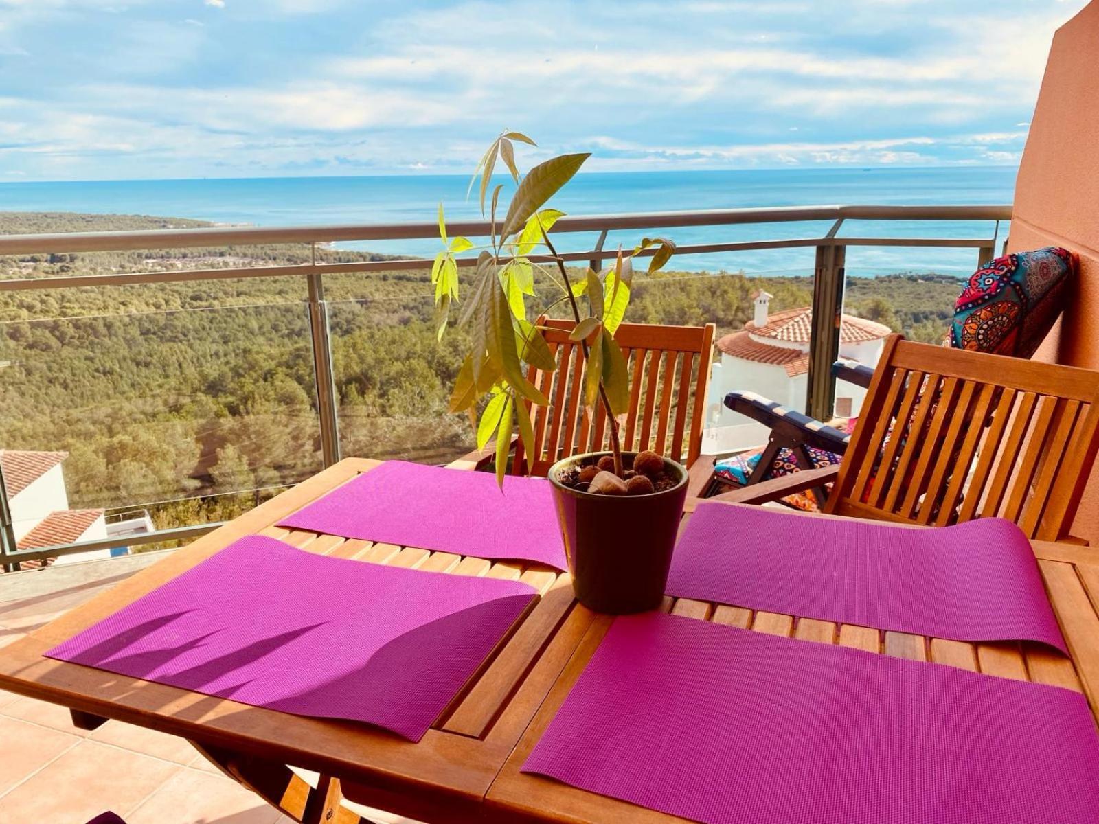 Precioso ático en la Sierra de Irta Apartamento Alcossebre Exterior foto