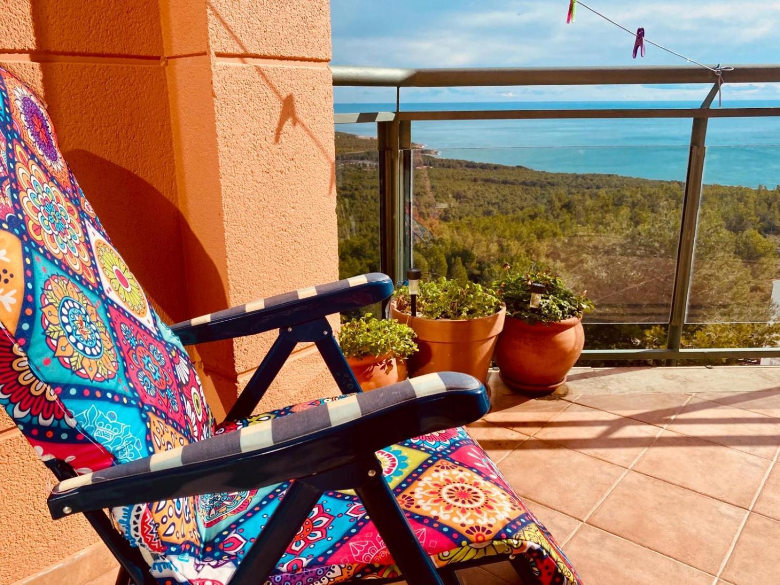 Precioso ático en la Sierra de Irta Apartamento Alcossebre Exterior foto